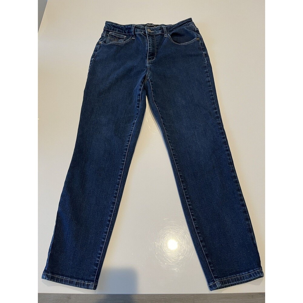 Judy Blue Jeans Womens 11/30 Blue Mom Jean Stretch High Rise Denim - Picture 3 of 8